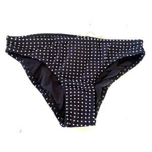Shoshanna Black & White Swim Bikini Bottom X-Large XL NWT
